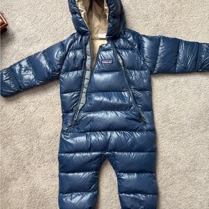 Patagonia Kids Tan Snowsuit